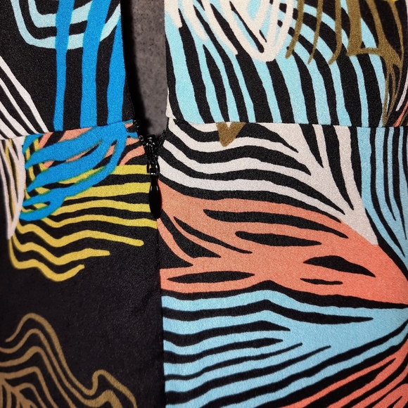 1.STATE floral print halter dress,size "M" - Picture 8 of 12